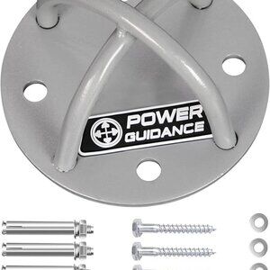 POWER GUIDANCE Wall and Ceiling Mount Bracket for Suspension Straps, Gymnastic